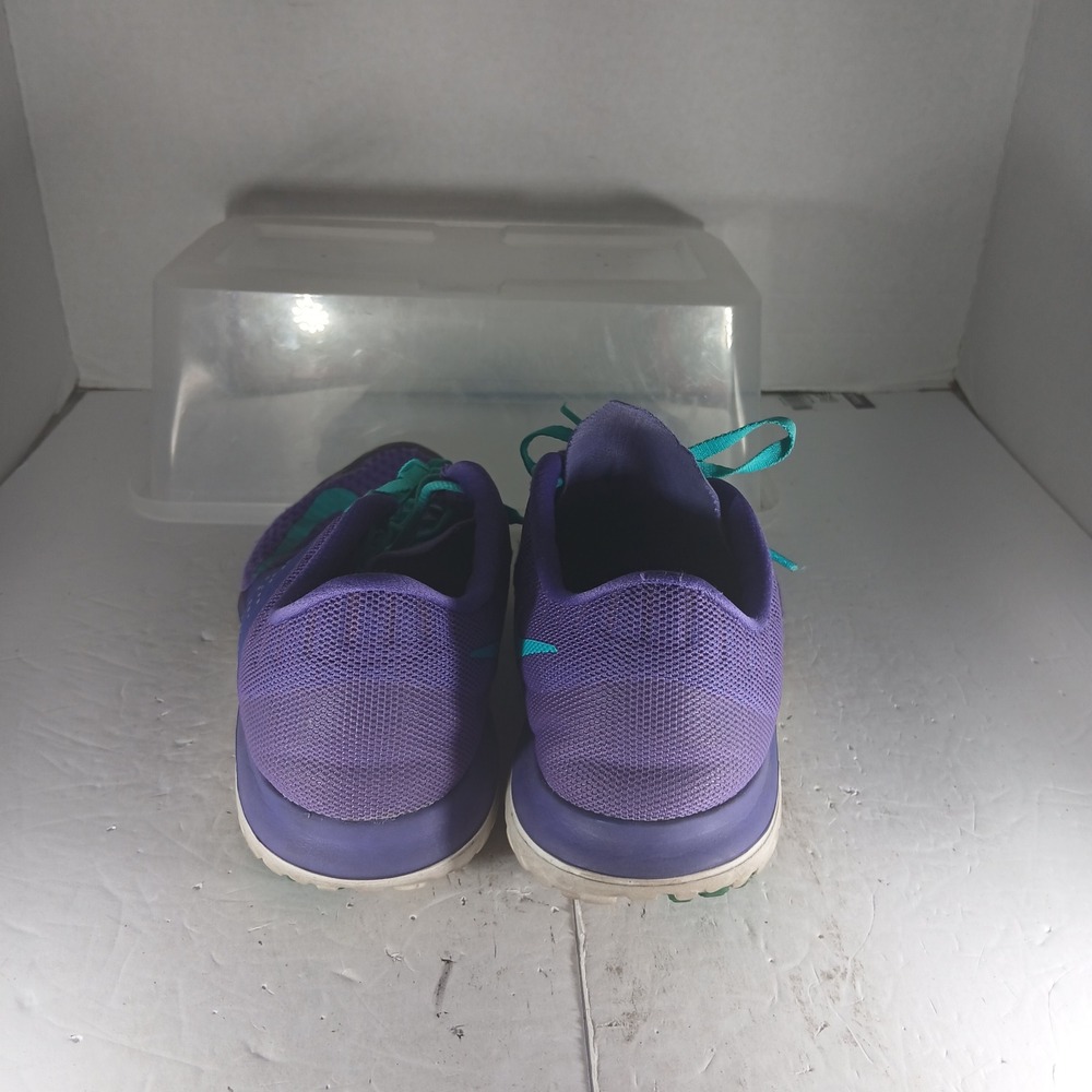Nike Free 5.0 TR Fit 4 Size 9.5 Purple Teal Training Sneakers 684667-500 - Picture 5 of 9